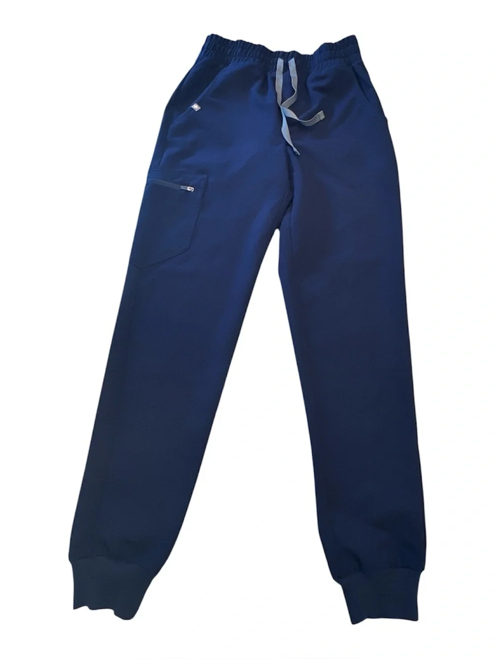 FIGS Zamora Jogger Scrub Pants Women’s XS Navy Blue W20SW2028 Medical Uniform
